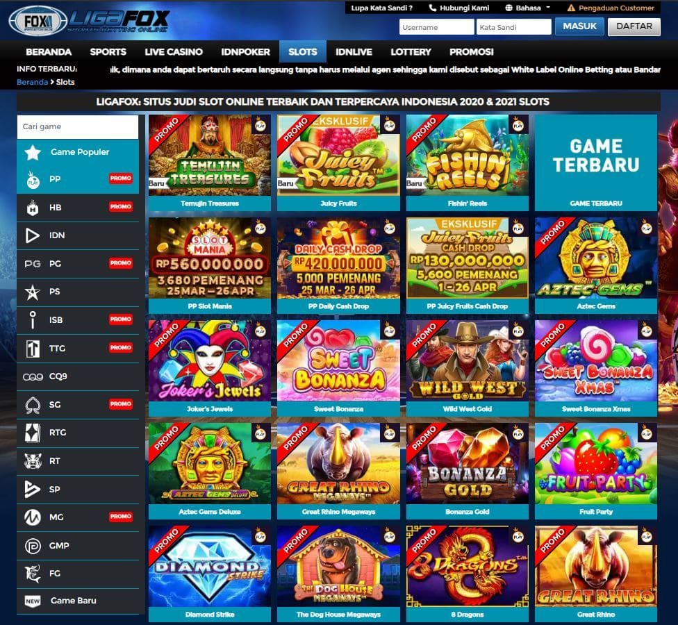 situs judi slot online terpercaya 2021